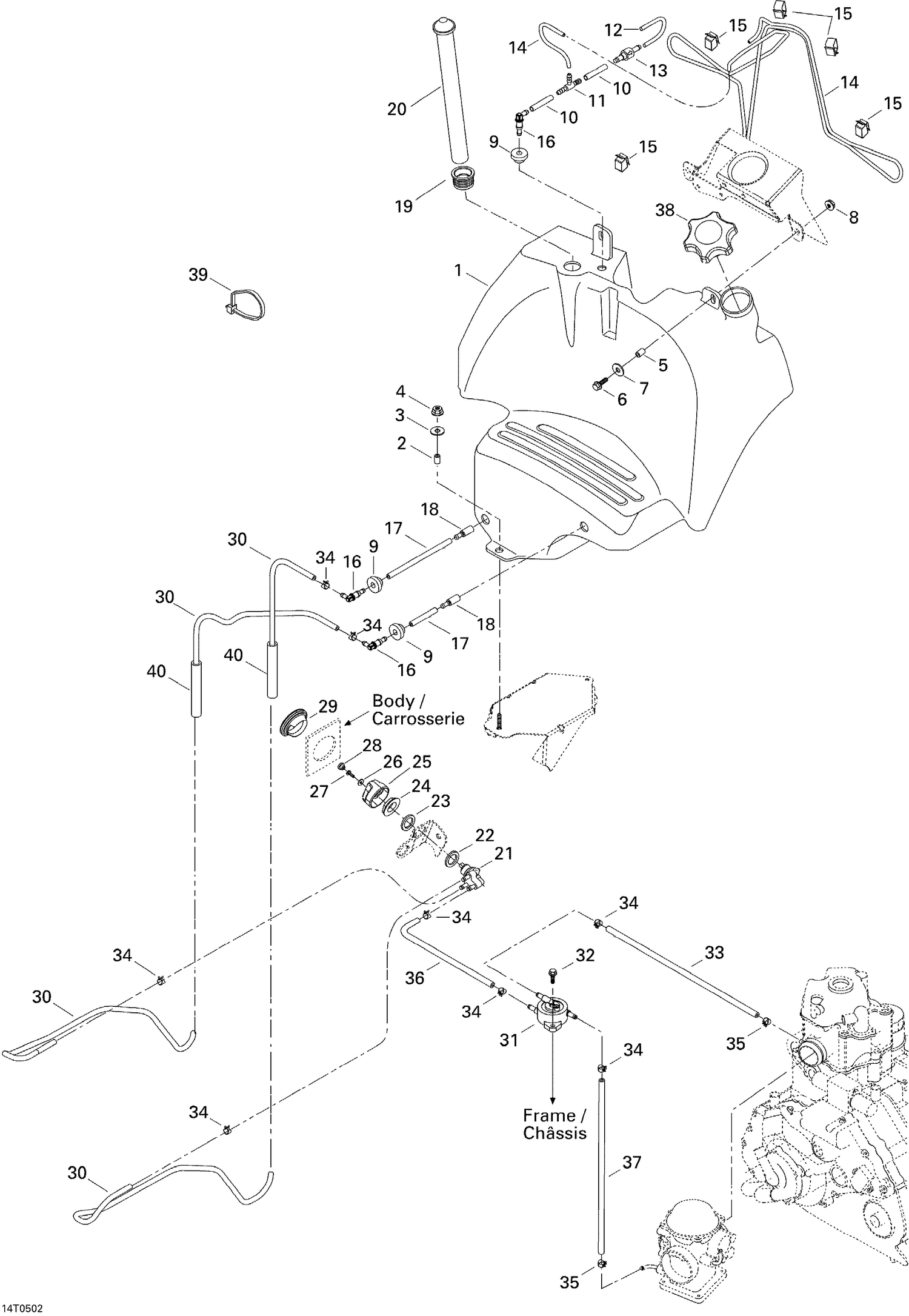Assembly diagram