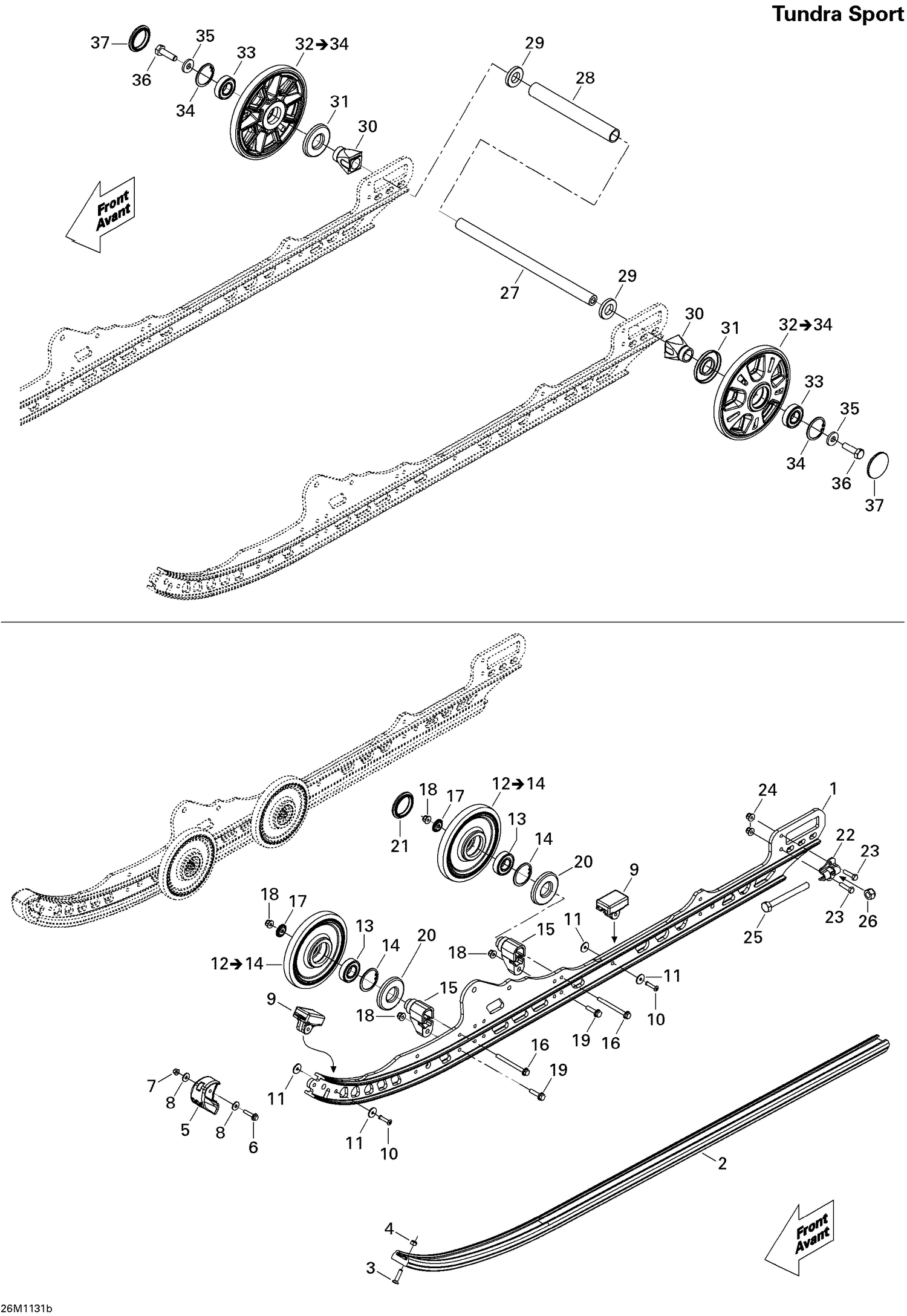 08- Rear Suspension Sport 137"