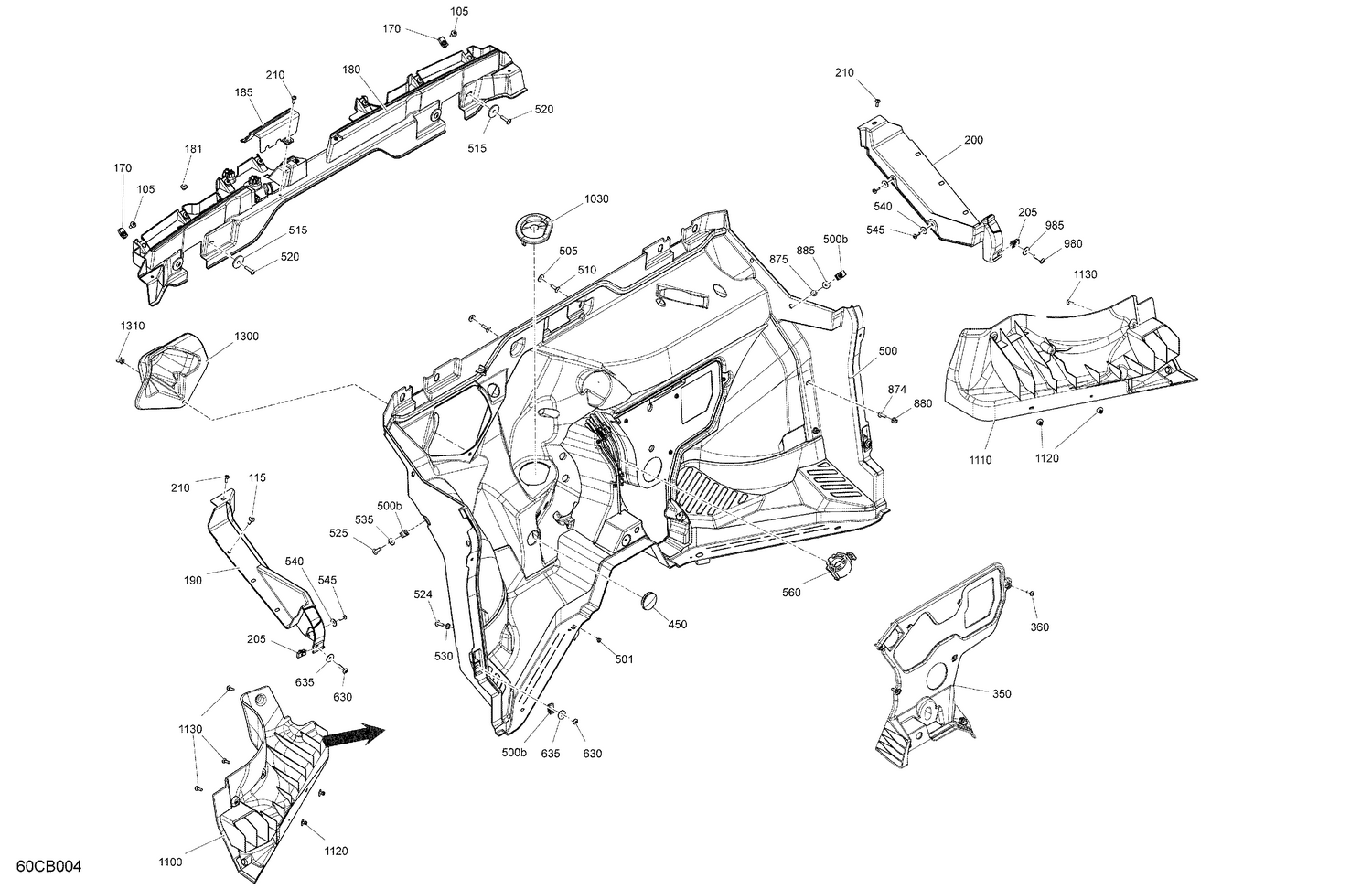 07- Cab Interior - Firewall