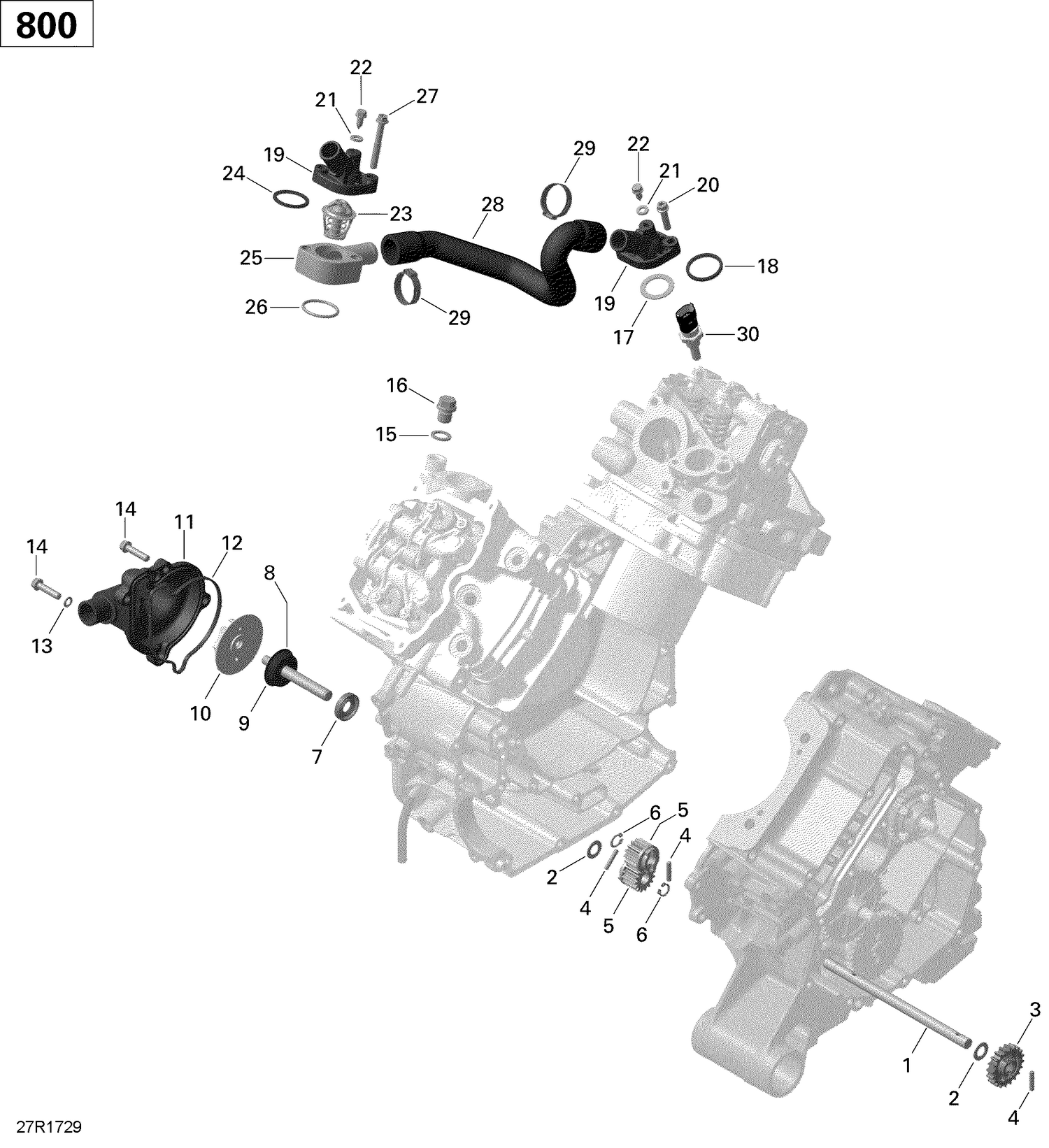 01- Engine Cooling - 800R EFI