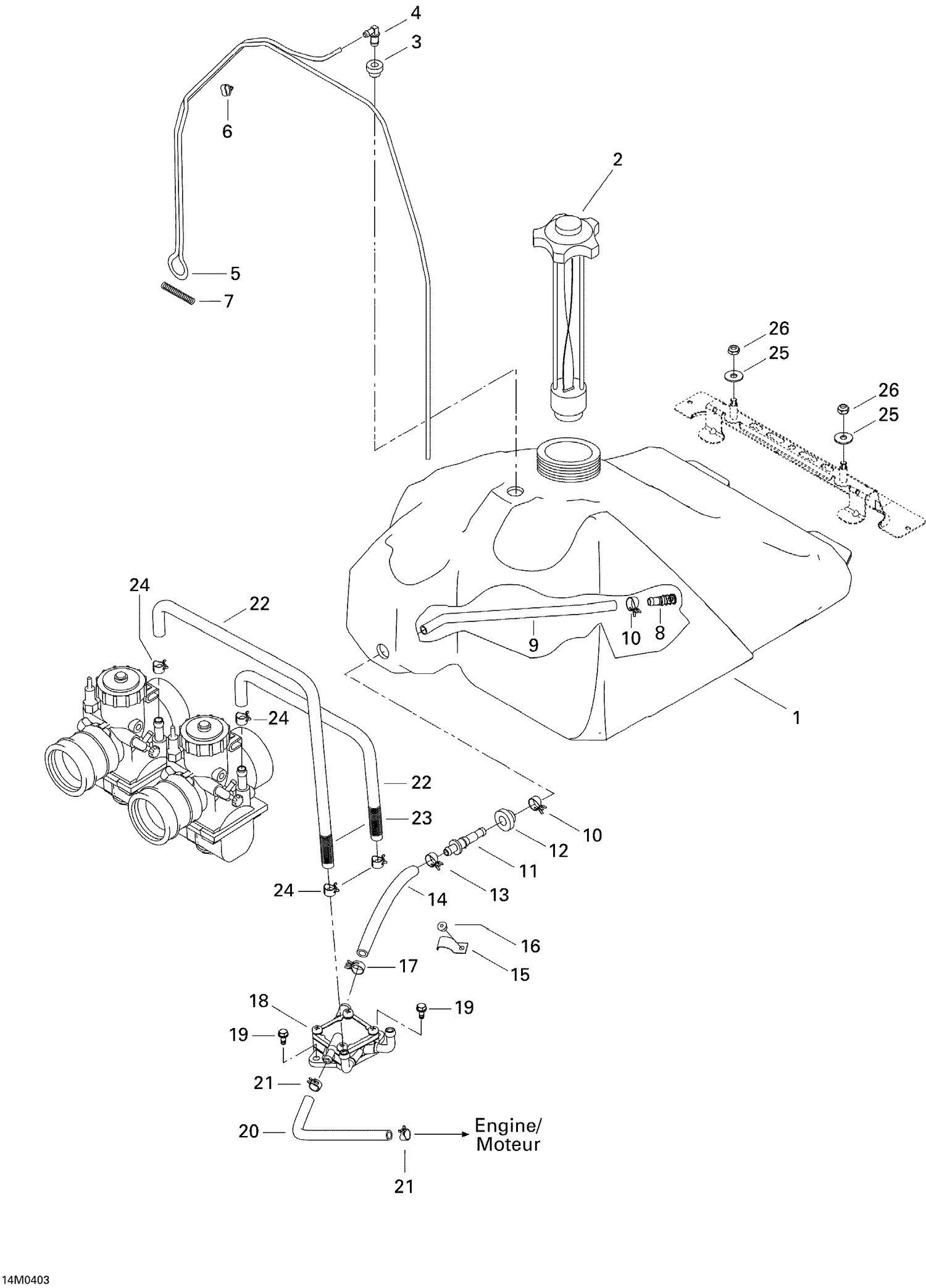 02- Fuel System SKANDIC 550F