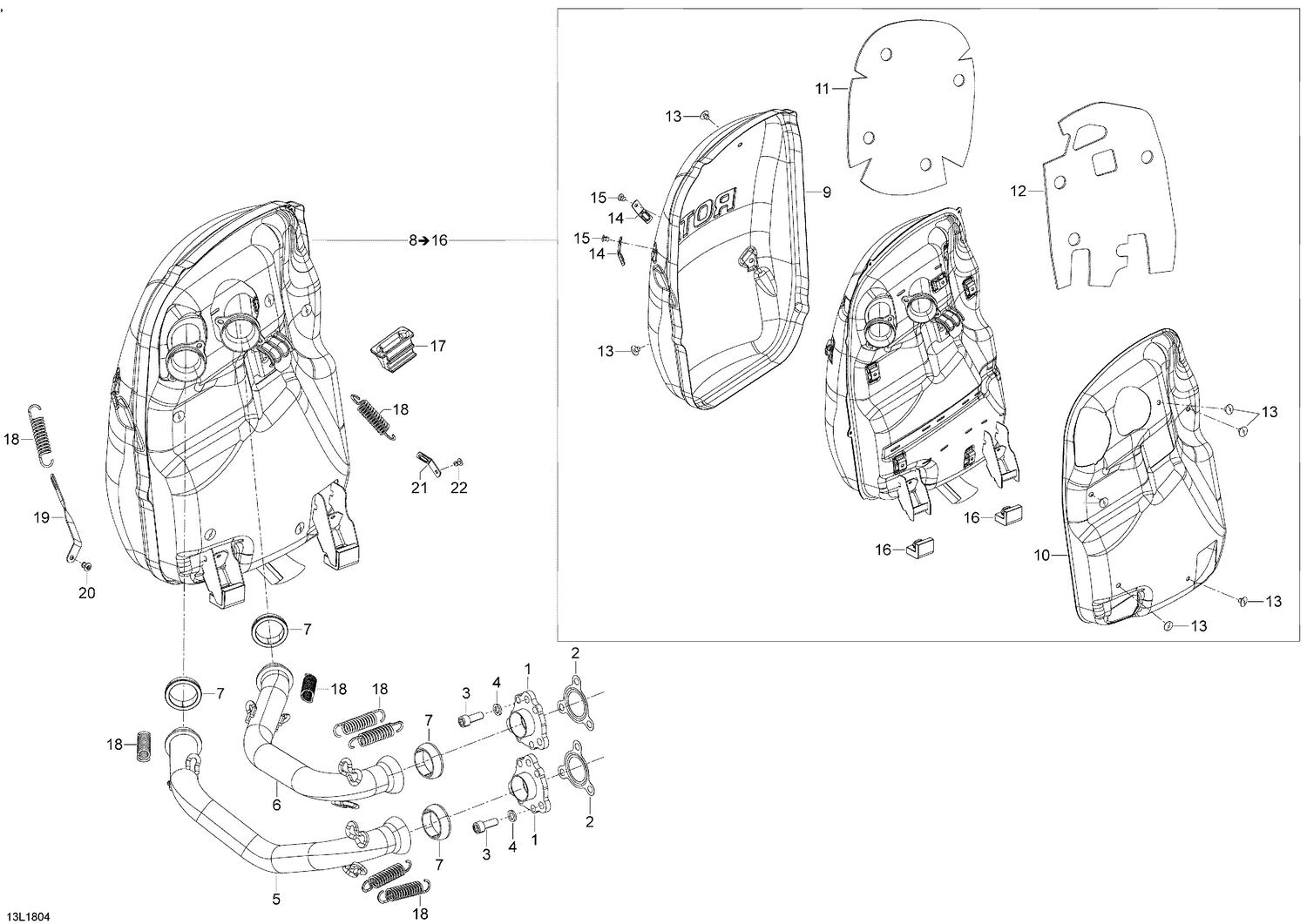 01- Exhaust 600 ACE - XU