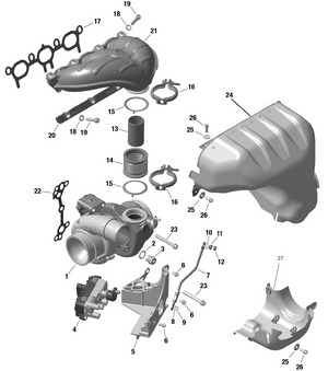 01- Rotax - Turbocharger Schematic