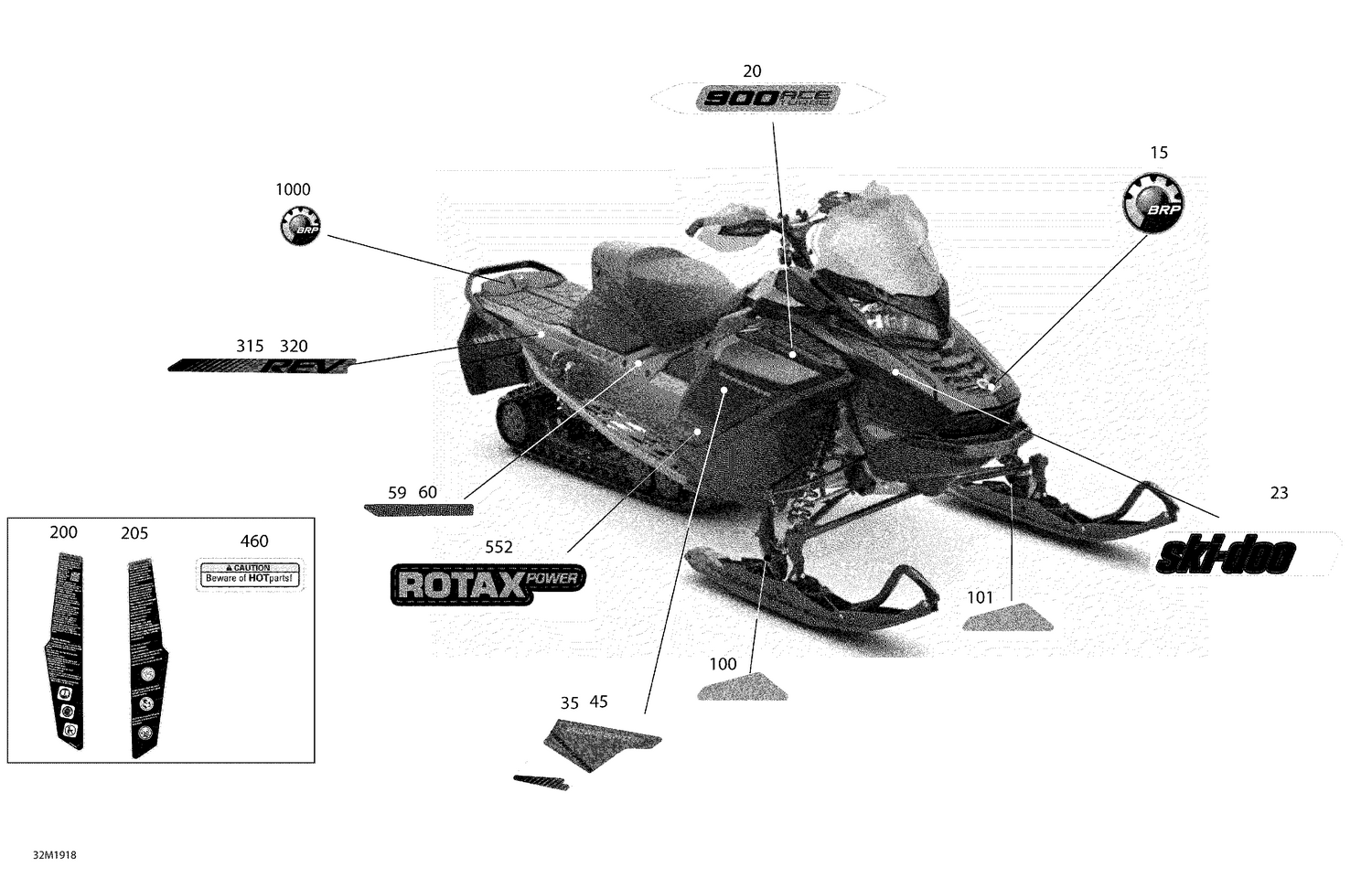 09- Decals - 900 ACE Turbo - Package X