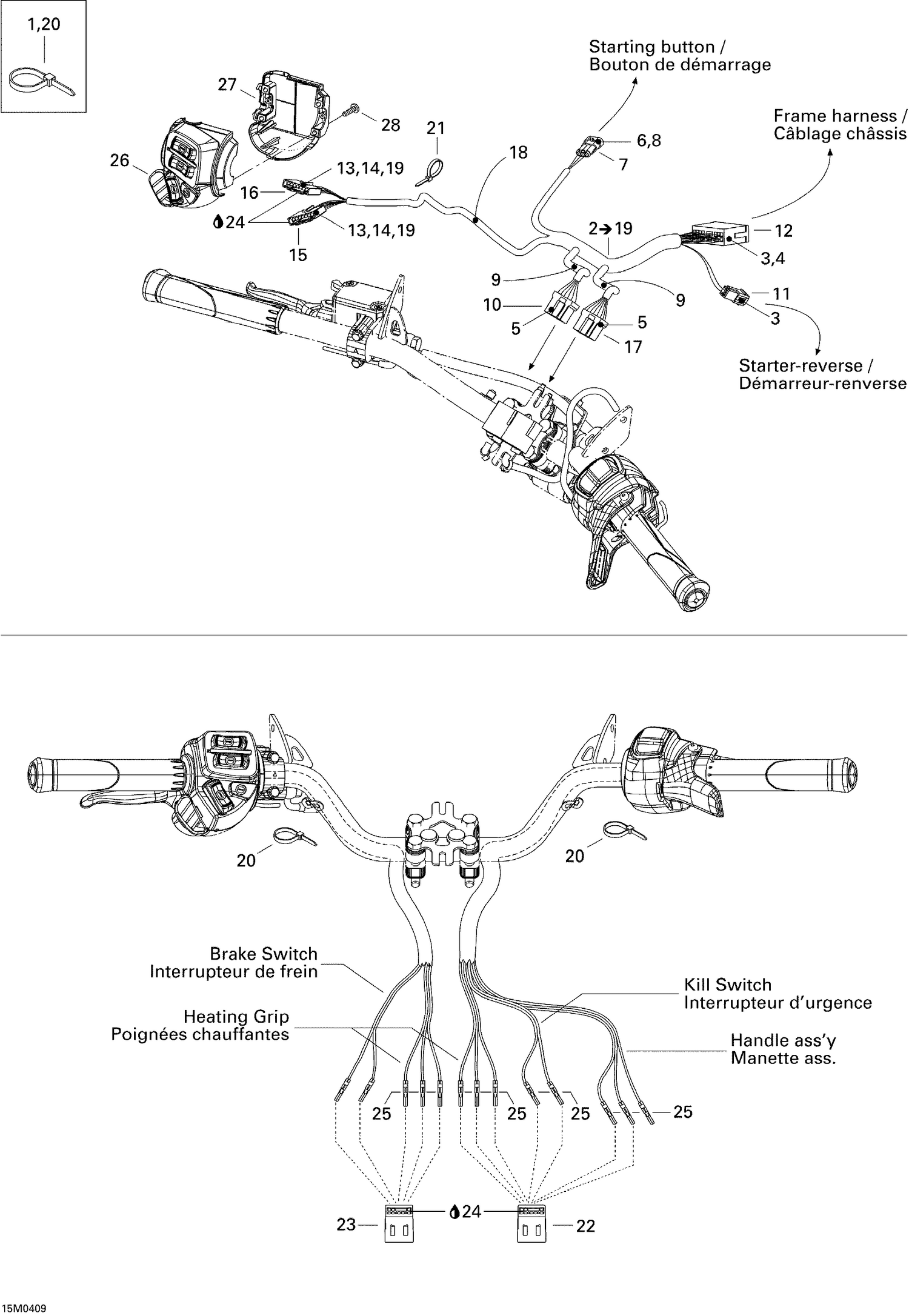 10- Steering harness