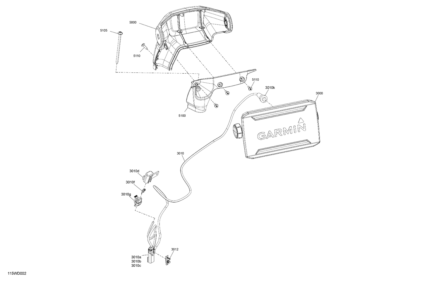 09- ELECTRONICS - Garmin ECHOMAP UHD 72sv GPS (295100975)