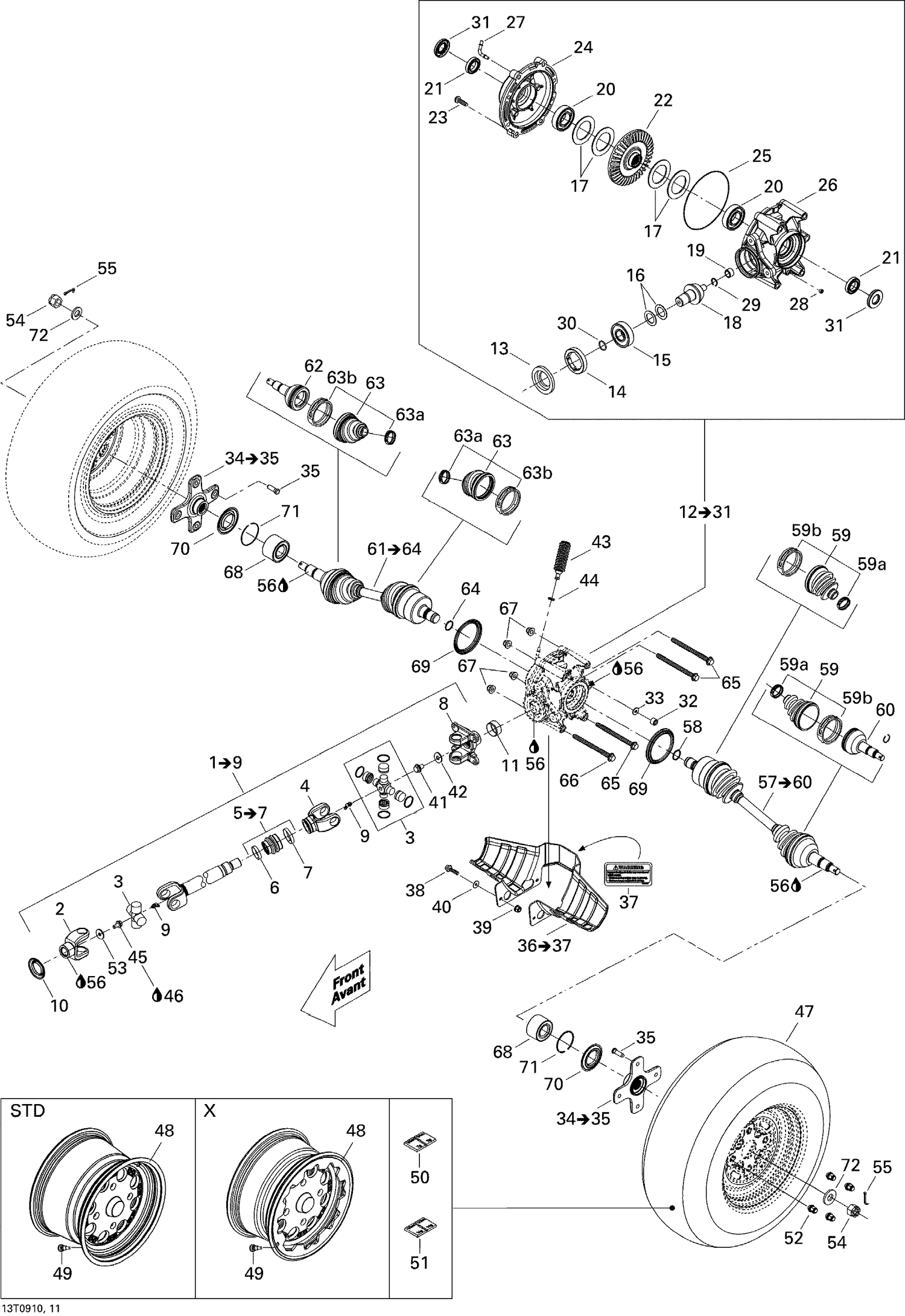 08- Drive System, Rear 800