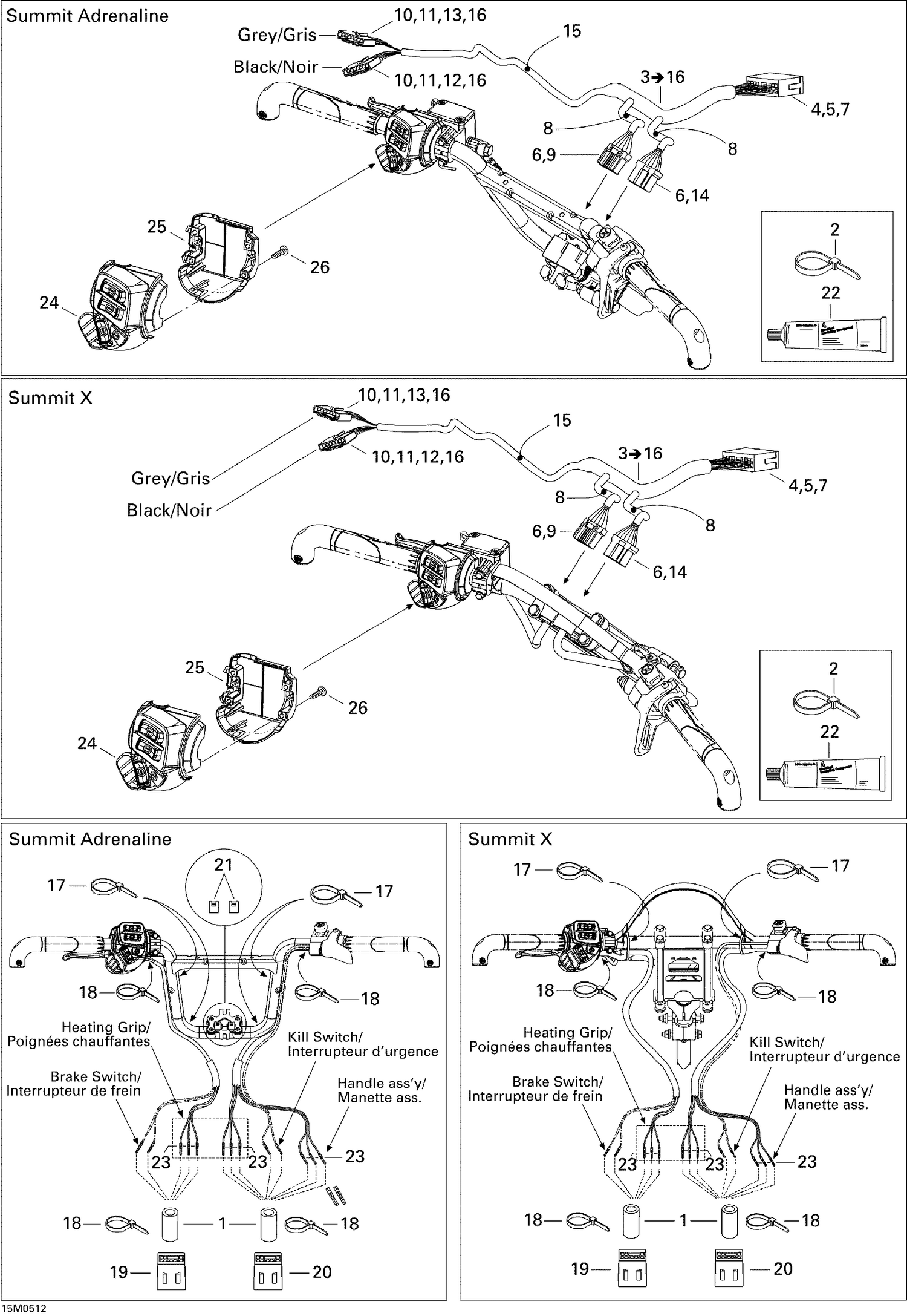10- Steering Wiring Harness 800HO