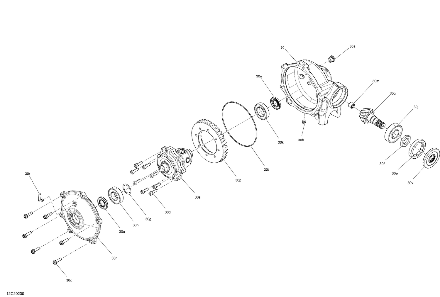 07- Front Drive - Differential Parts