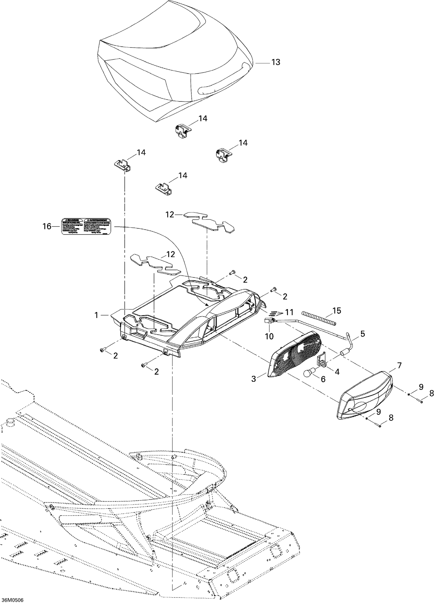 09- Luggage Rack 800HO