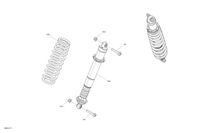 05- Suspension - Rear Shocks - Dps Schematic