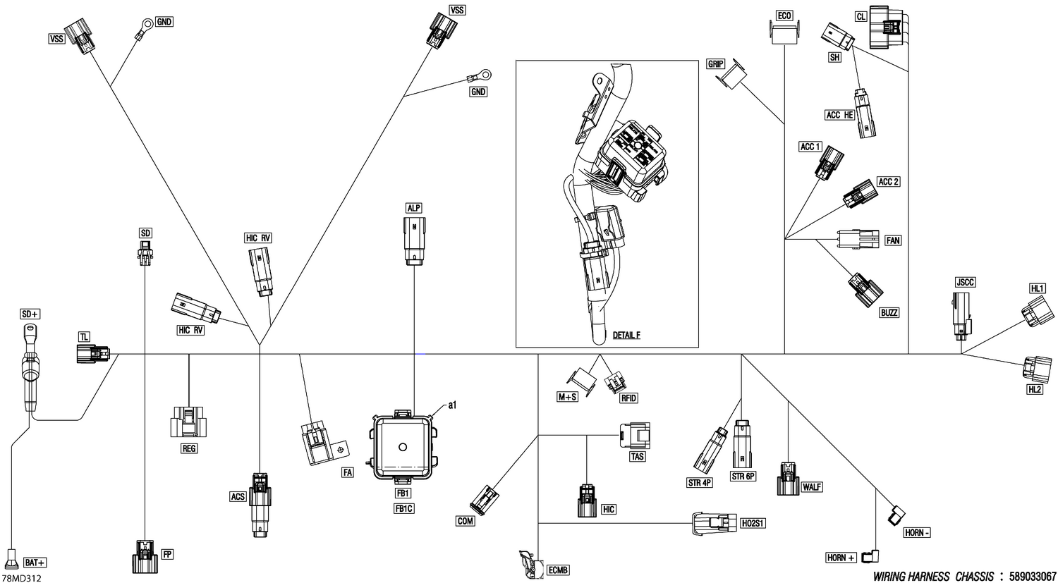 08- Electric - Main Harness - 515179664