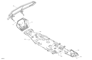 07- Body - Skid Plate And Bumper Schematic