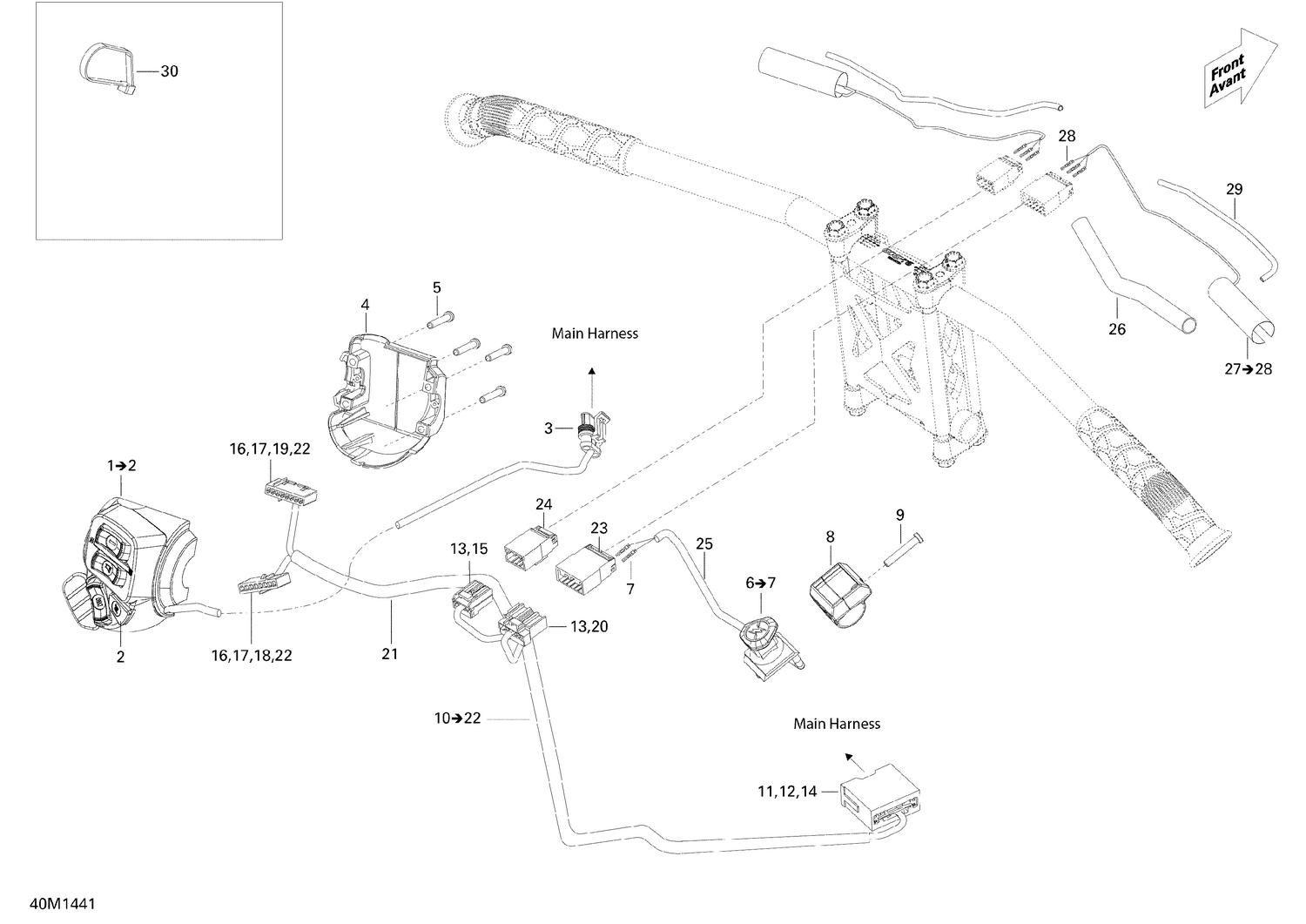 10- Steering Wiring Harness