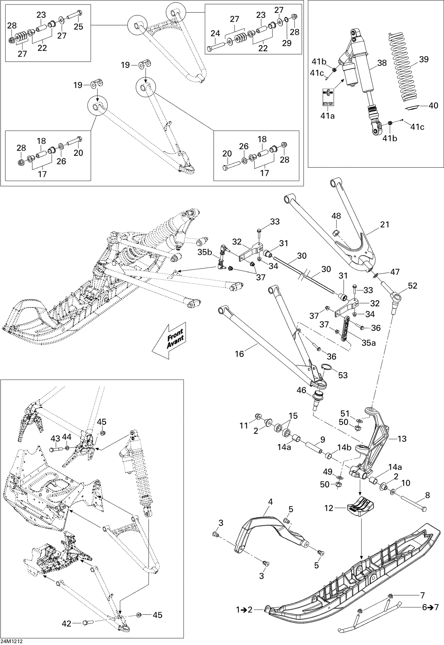 07- Front Suspension And Ski