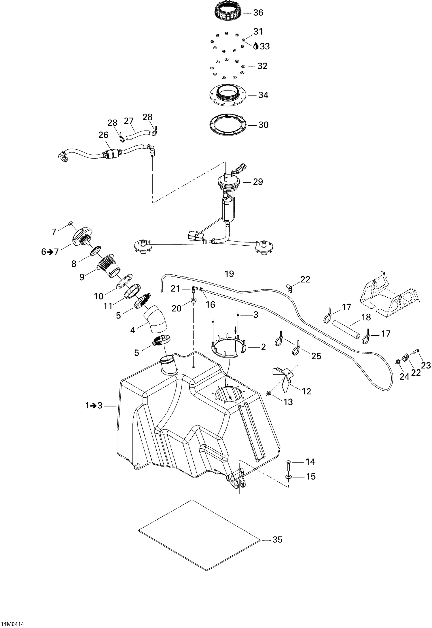 Assembly diagram