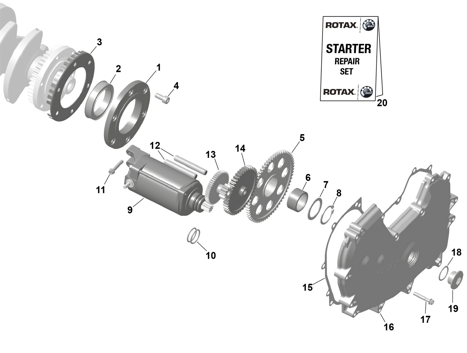 01- ROTAX - E-Starter