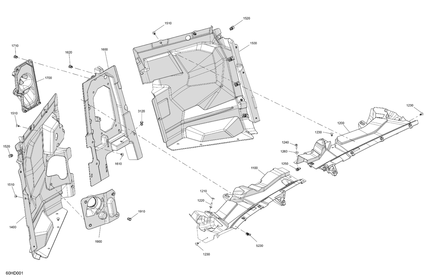 07- Cab Interior - Firewall