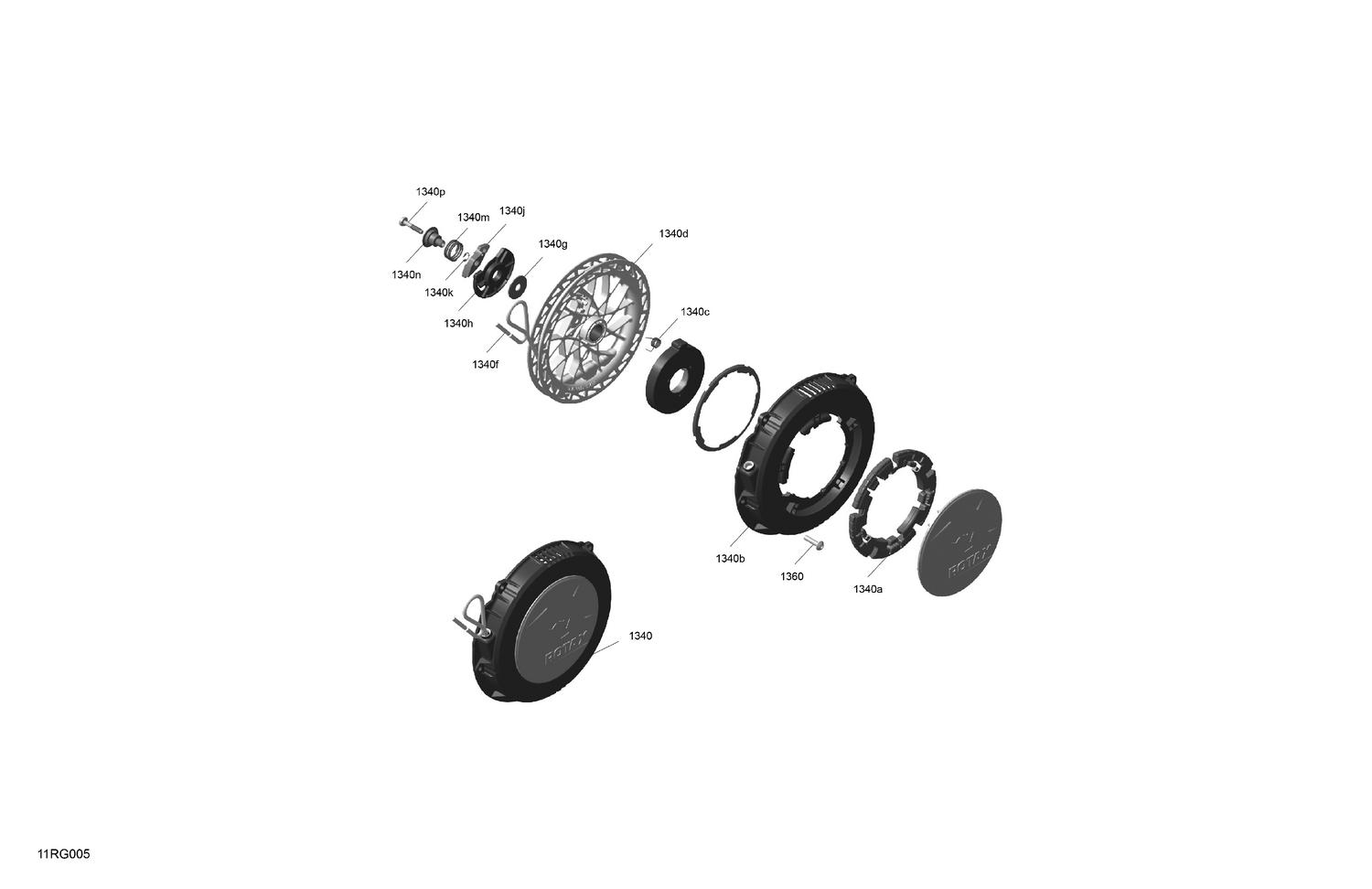 01- ROTAX - Rewind Starter