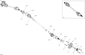 08- Rear Drive Maverick Xmr, Xrc Schematic