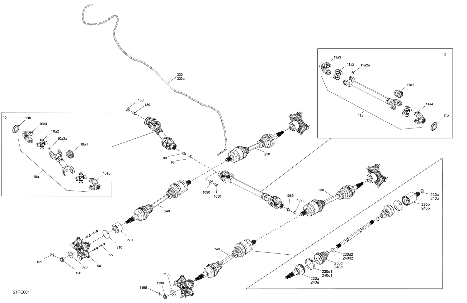 04- Drive - Rear - Common Parts