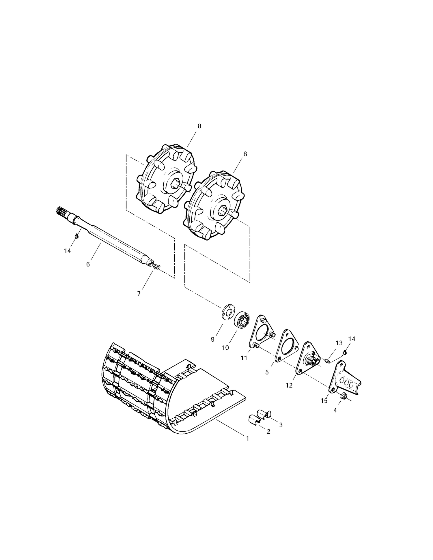 05- Drive Axle And Track