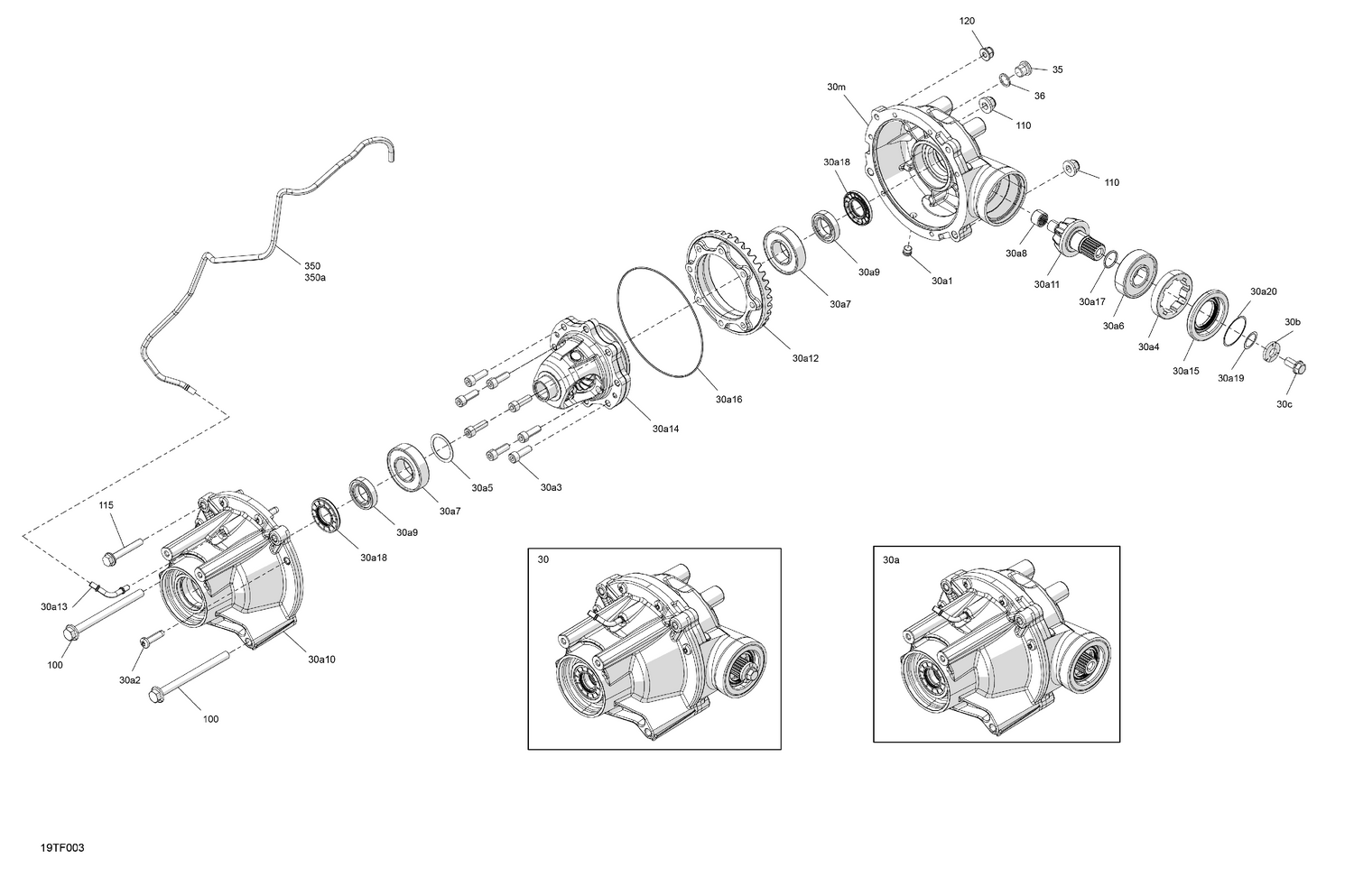 04- Drive - Front - Differential Parts