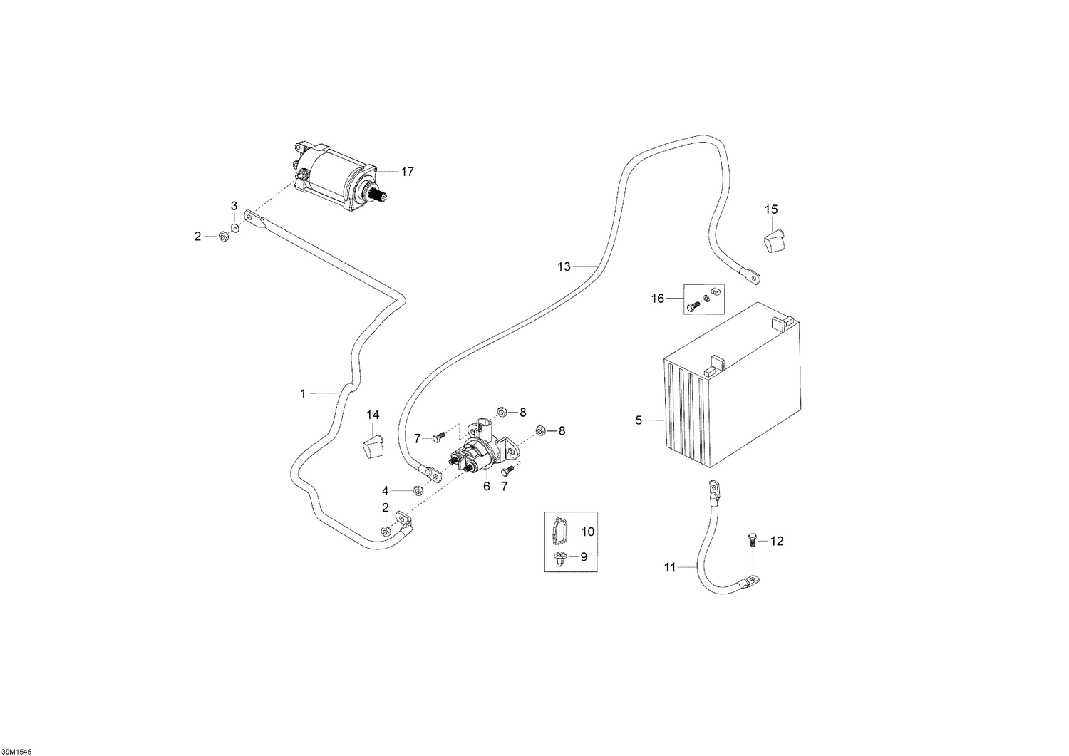 10- Battery And Starter _39M1545