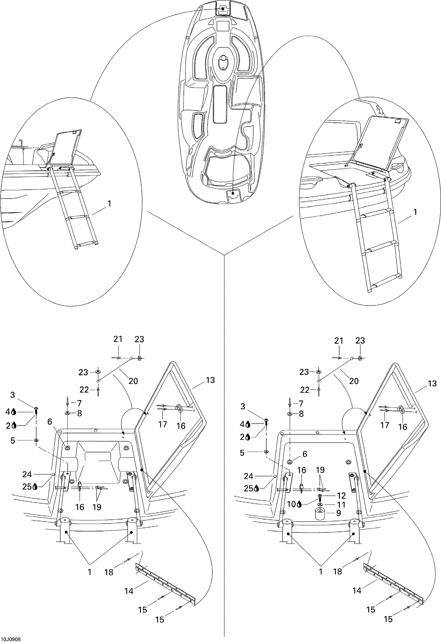 09- Ladder, Front and Rear