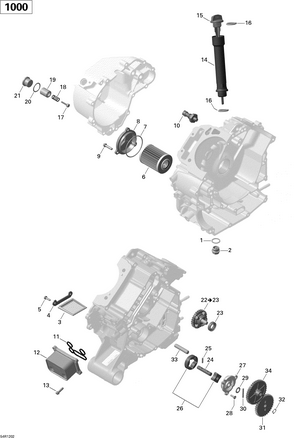 01- Engine Lubrication Schematic