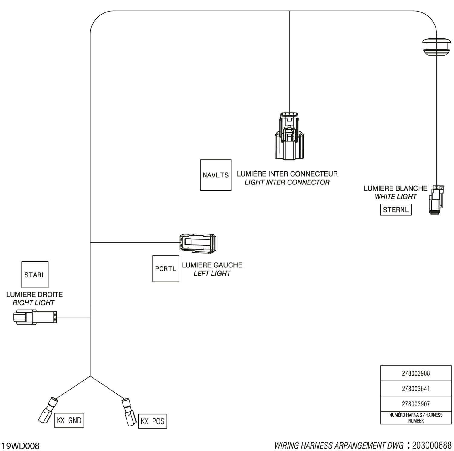 02- MECHANICS - Accessory Lighting Wiring Harness - 278003641