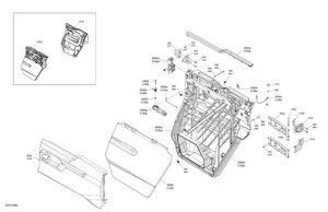 07- Enclosure Cab - Rear Doors Schematic
