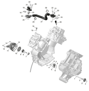 01- Rotax - Engine Cooling Schematic
