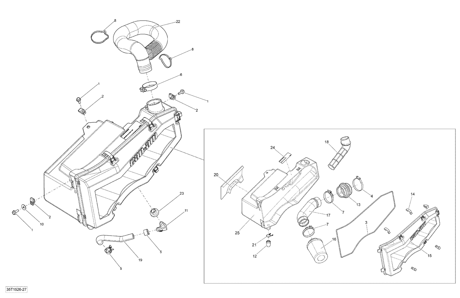 02- Air Intake Silencer _35T1527