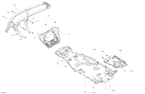 07- Body - Skid Plate And Bumper Schematic