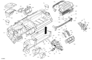 07- Cab Interior - Dashboard Schematic