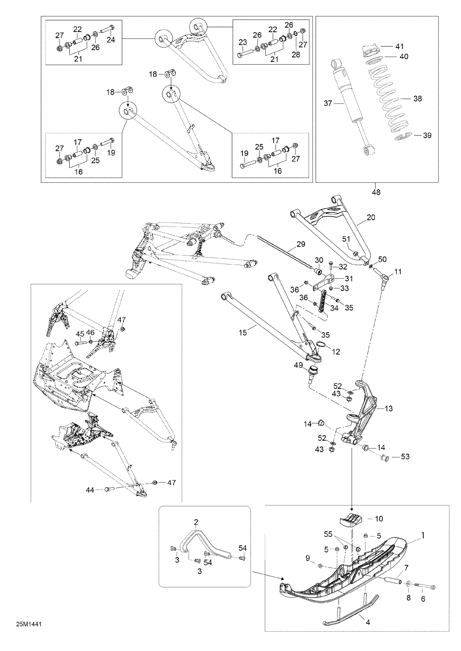 07- Front Suspension And Ski