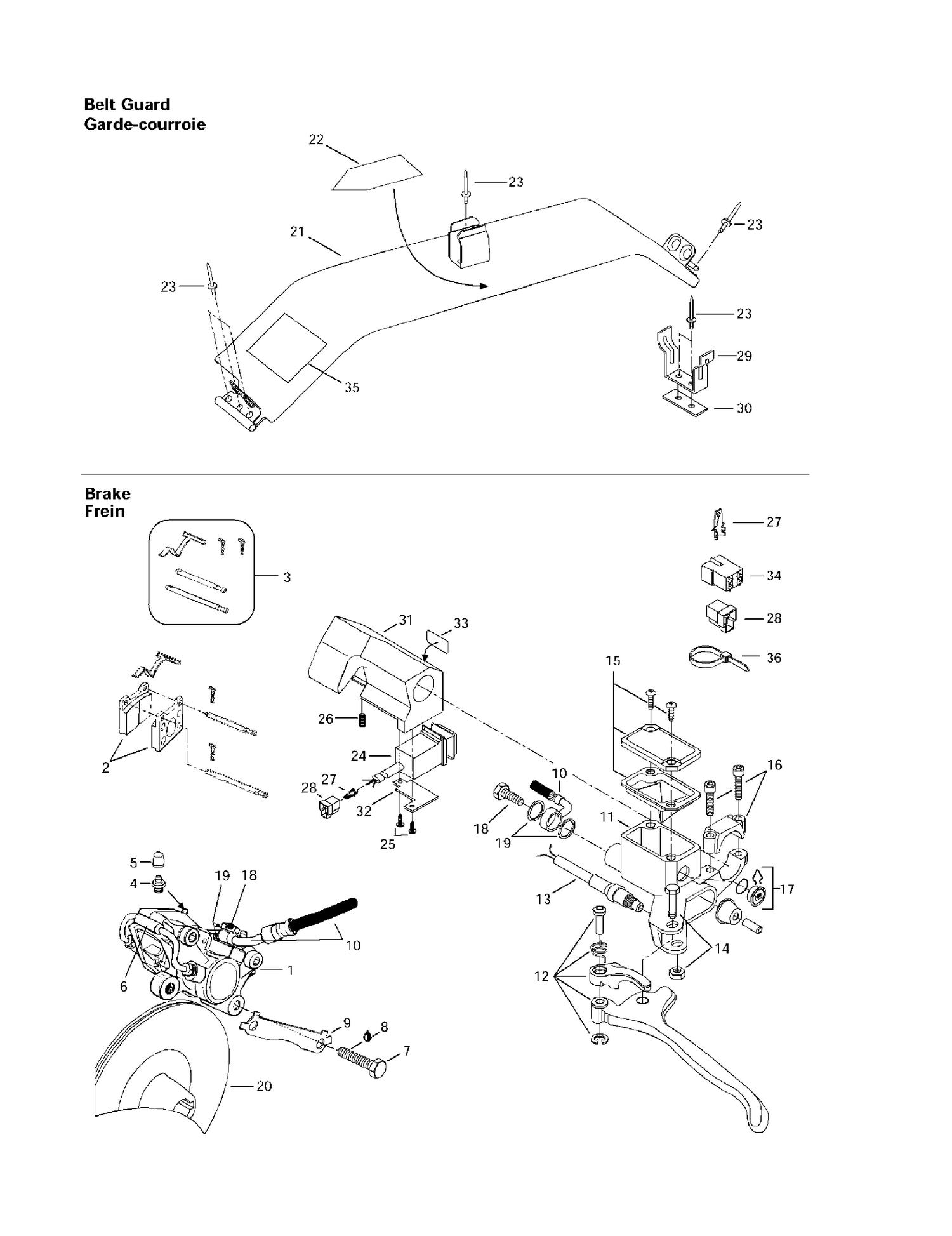 06- Hydraulic Brake And Belt Guard