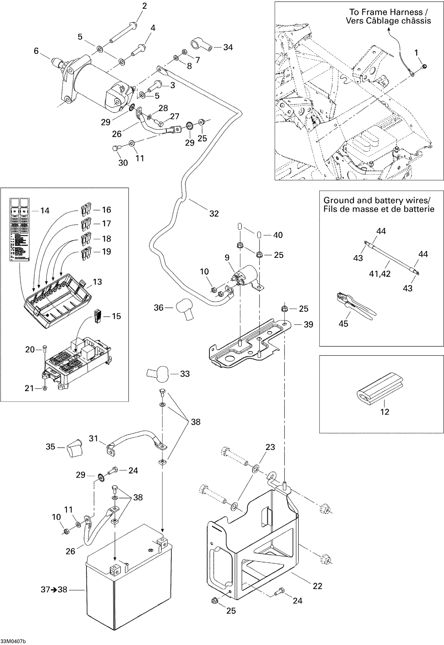 10- Battery, Starter, Fuse Box