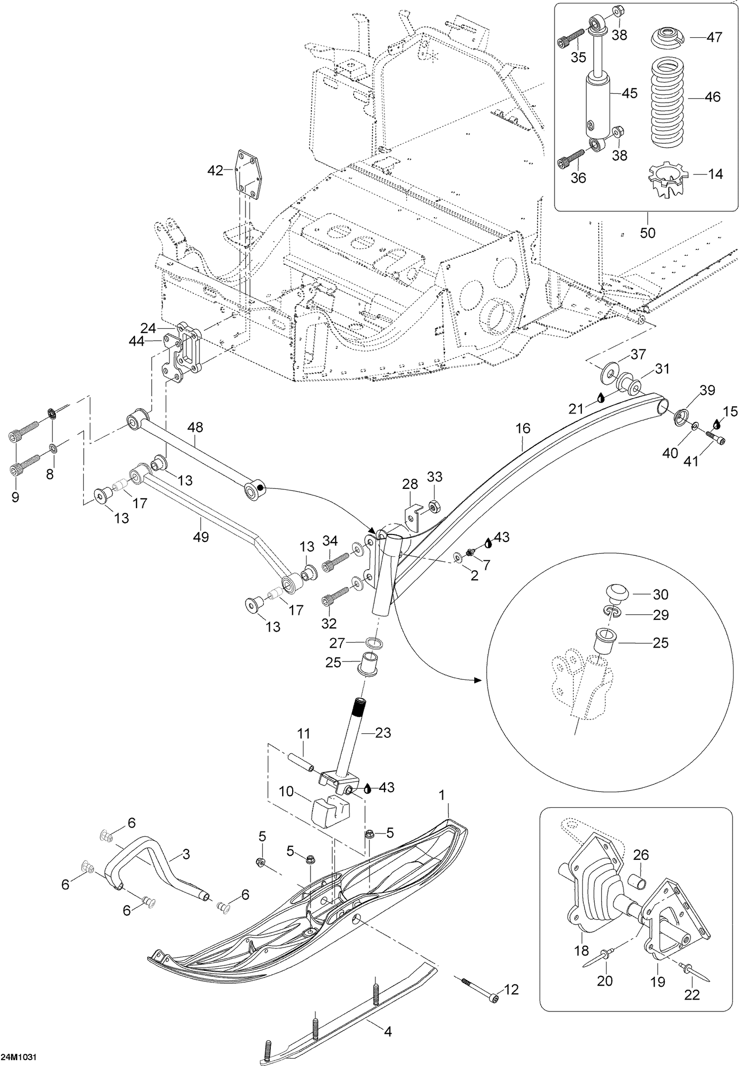 07- Front Suspension And Ski