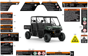 07- Body - Warning Decals Schematic