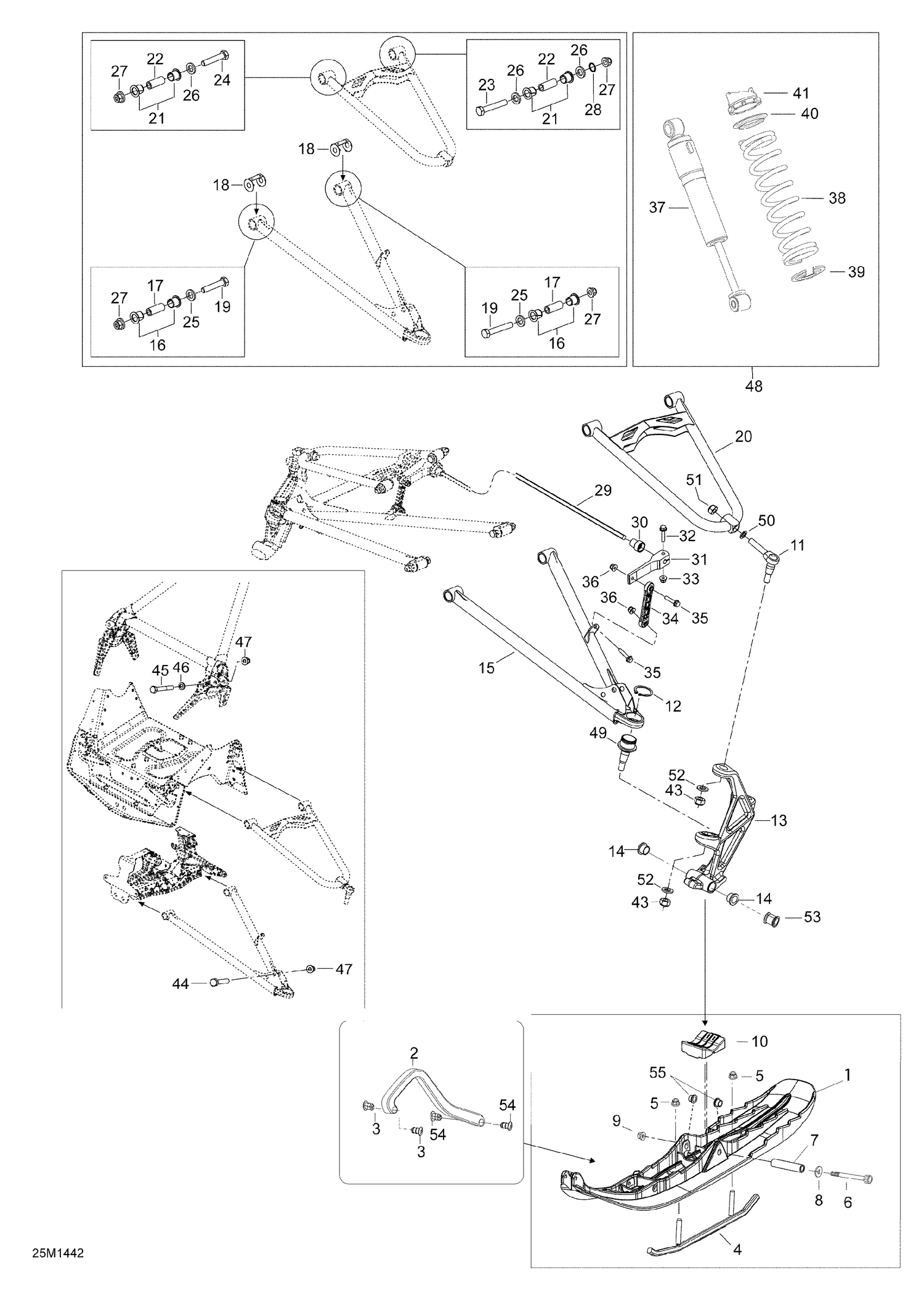 07- Front Suspension And Ski