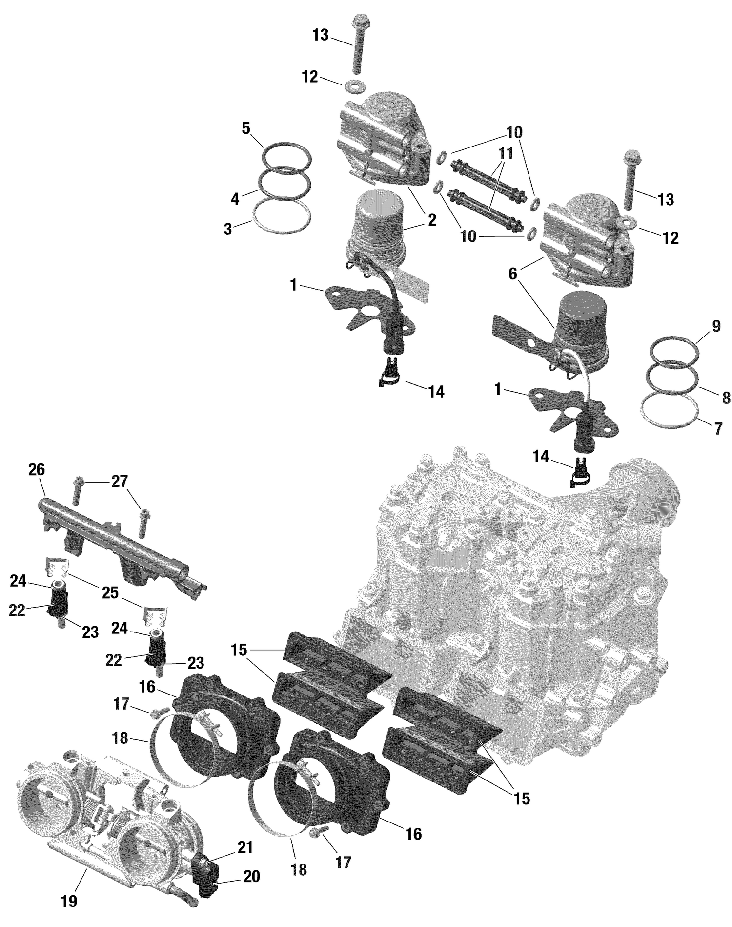 01- Engine - EFI - 850 E-TEC