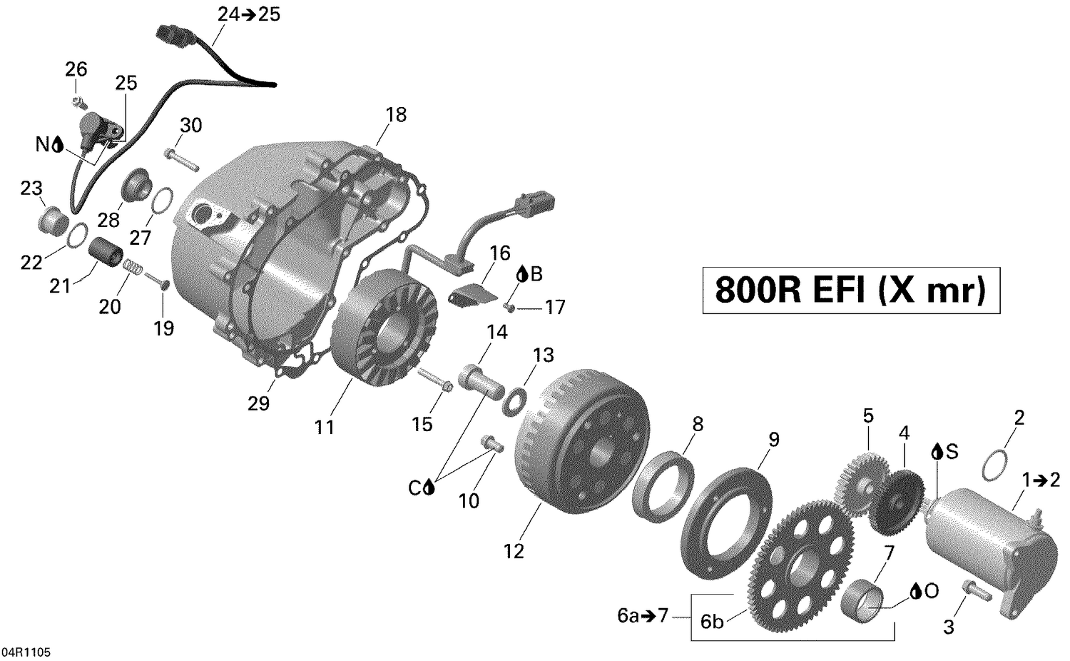 03- Magneto And Electric Starter