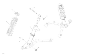 05- Suspension - Front Shocks Schematic