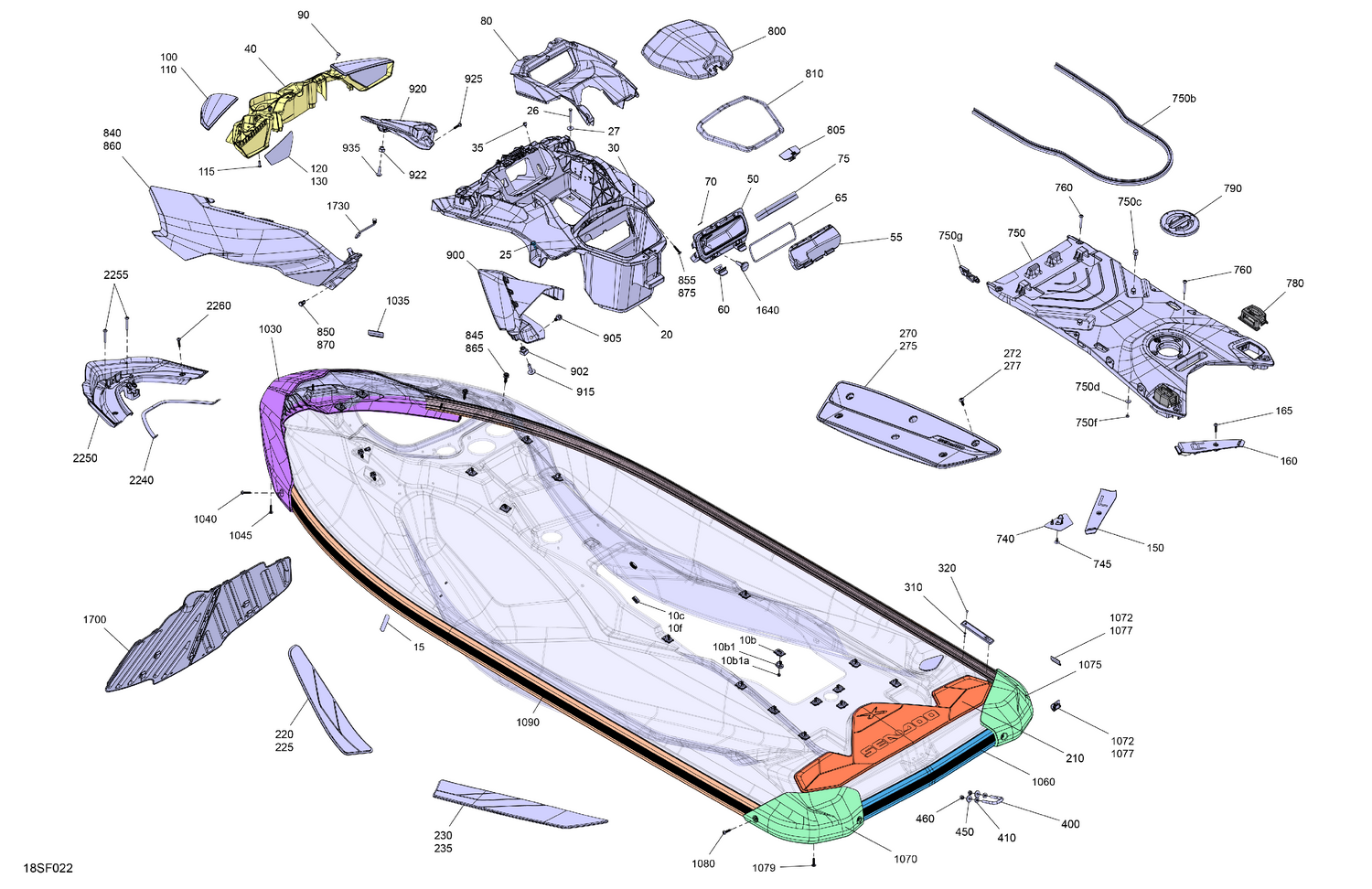 Assembly diagram