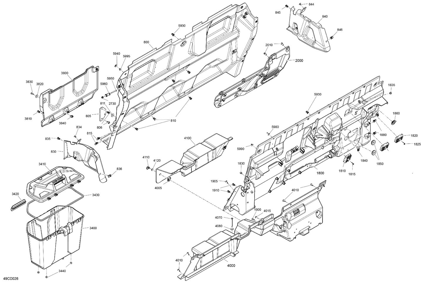 07- Cab Interior - Back Wall