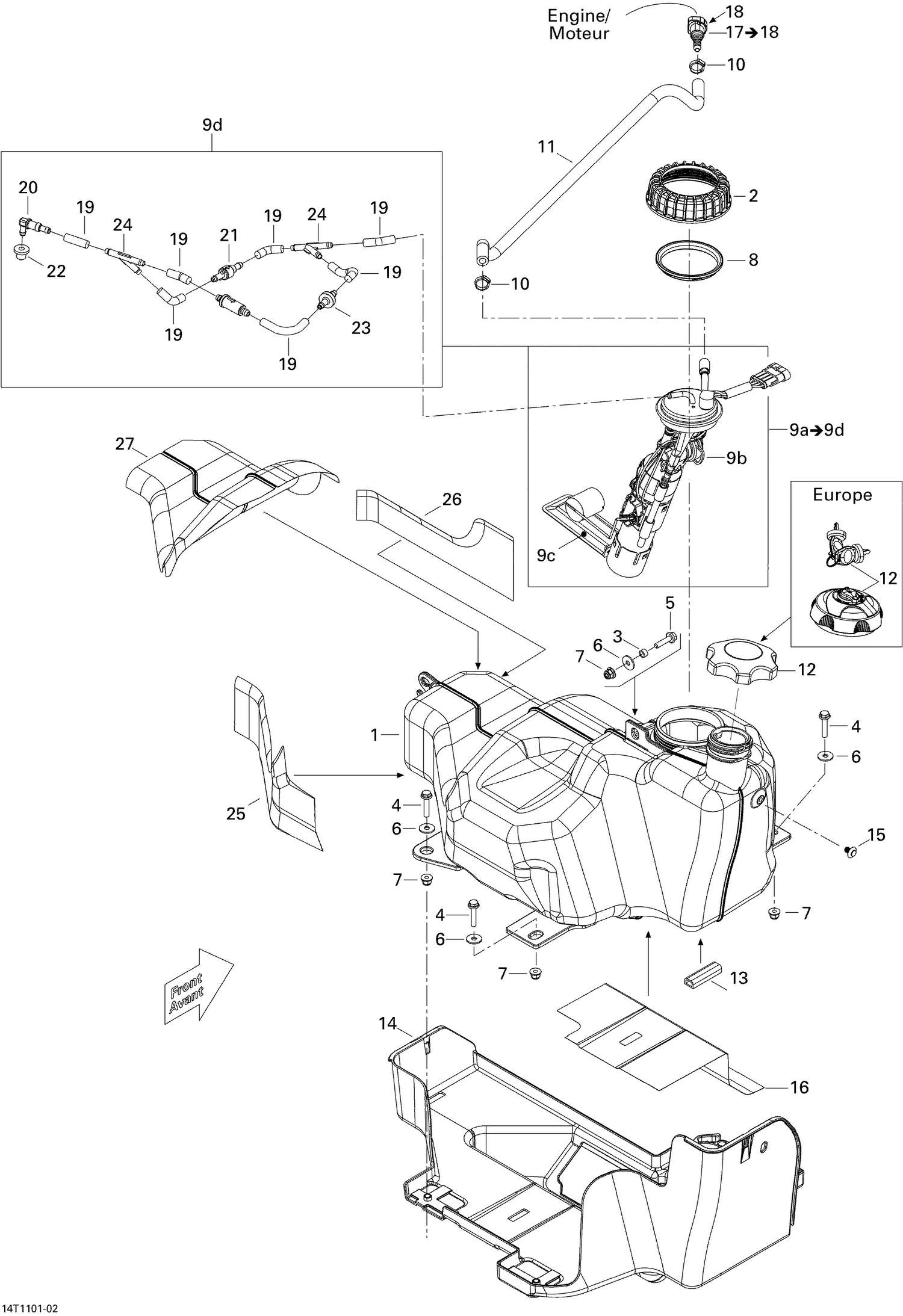 Assembly diagram