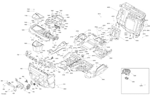 09- Cab Interior Maverick Trail & Sport - International Schematic