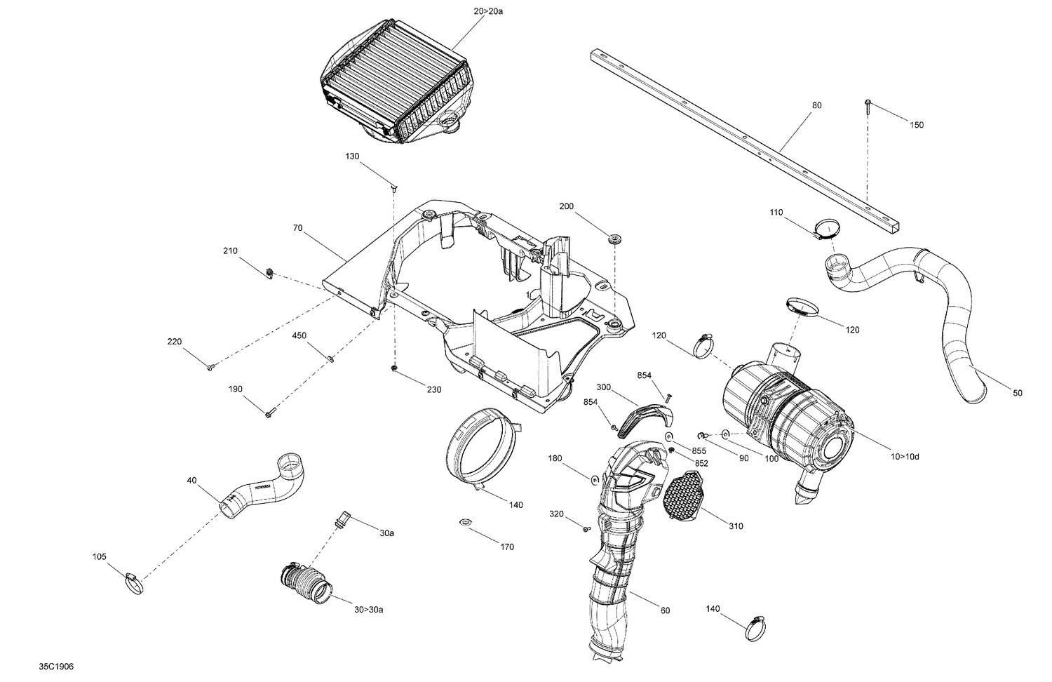 02- Air Intake - Turbo - XMR